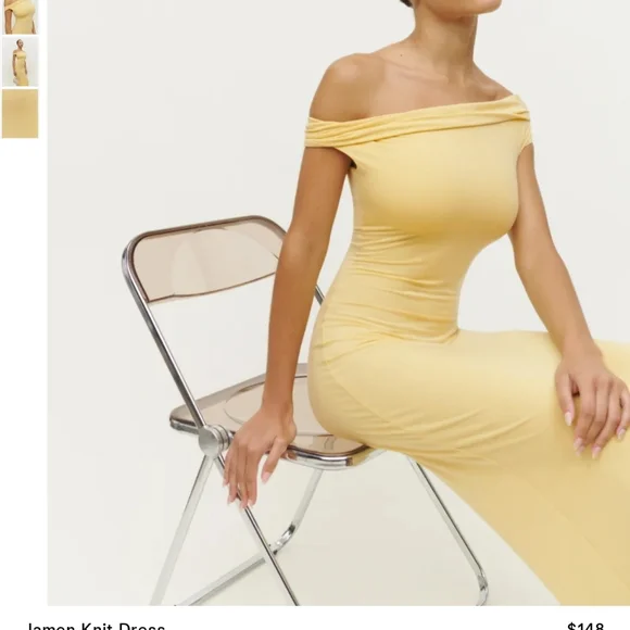 Reformation | Dresses | Jamen Knit Dress By Reformation | Poshmark